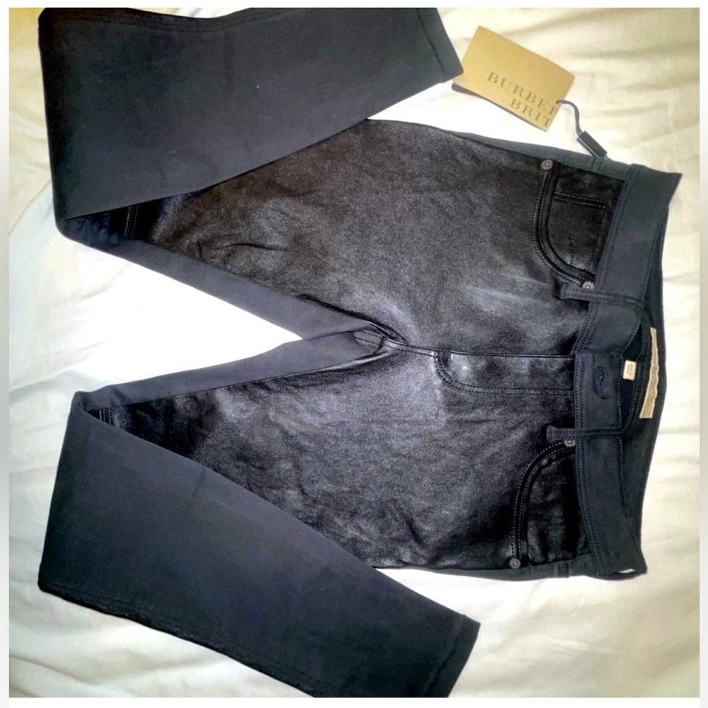 Burberry Black Skinny Jeans Modern Fit
